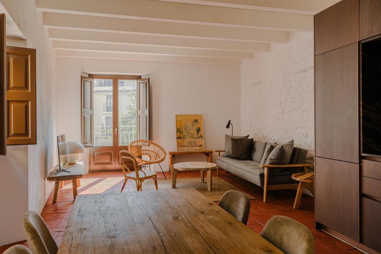 Flateli Santa Clara 11 Apartment Girona Bagian luar foto